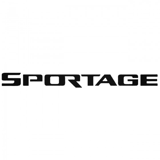 Kia Sportage Decal Sticker
