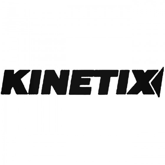 Kinetix Vinyl Decal
