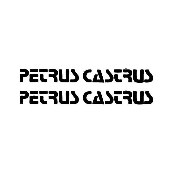 Petrus Castrus Stickers – Portuguese Prog Rock (2-Pack)