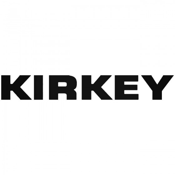 Kirkey Vinyl Decal Sticker