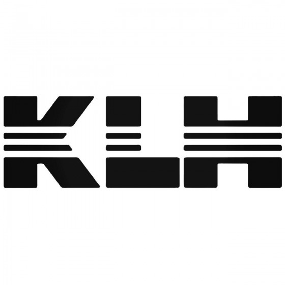 Klh Audio Logo Vinyl Decal...