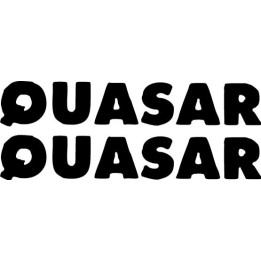 Quasar Band Stickers – Progressive Rock Decals (2-Pack)