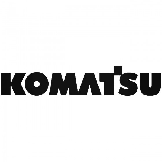 Komastsu Logo Vinyl Decal...
