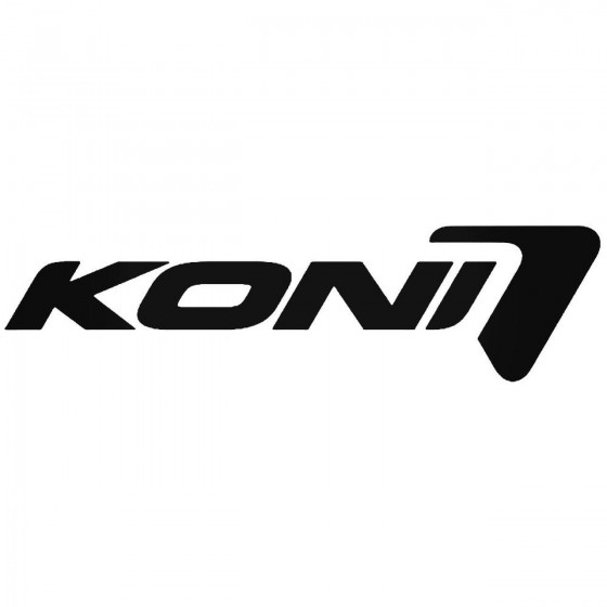 Koni 2 Vinyl Decal Sticker