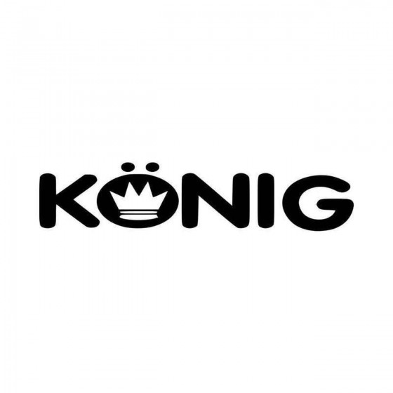 Konig Logo Car Vinyl Decal...
