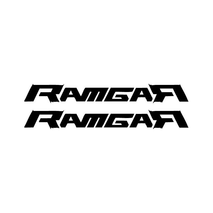 Ramgar Band Stickers – Heavy Metal Decals (2-Pack)