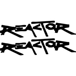 Reactor Swiss Thrash Metal Stickers – Band Decals (2-Pack)