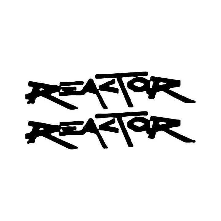 Reactor Swiss Thrash Metal Stickers – Band Decals (2-Pack)
