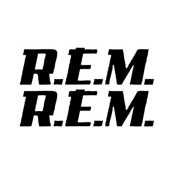 R.E.M. Stickers – Alternative Rock Decals (2-Pack)