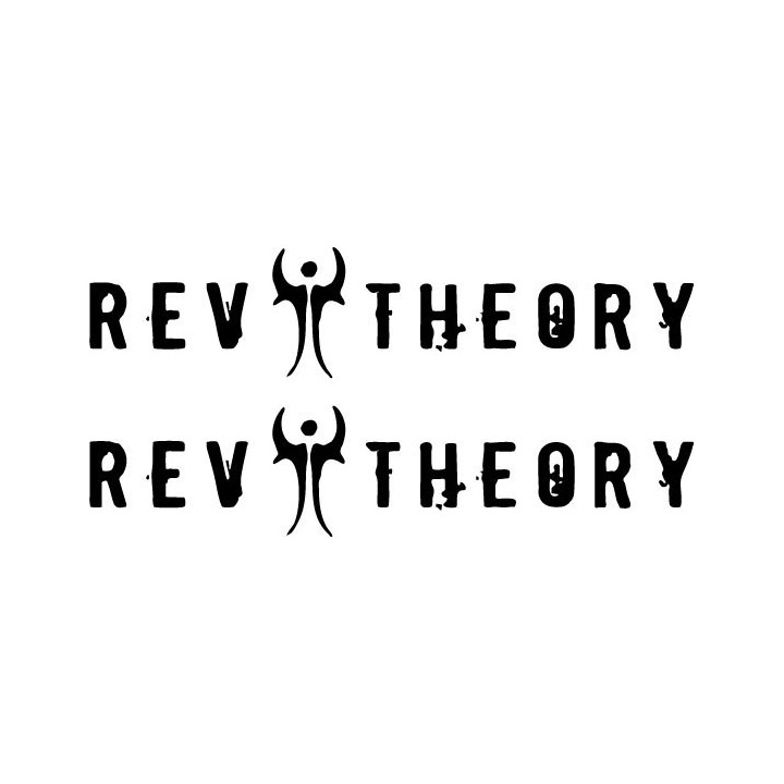 Rev Theory Stickers – Hard Rock Band Decals (2-Pack)