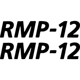Roland RMP-12 Stickers – Drum Pad Decals (2-Pack)