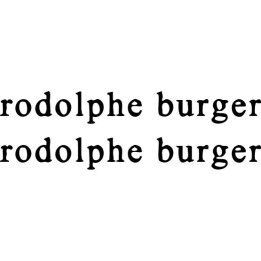 Rodolphe Burger Stickers – Kat Onoma Decals (2-Pack)