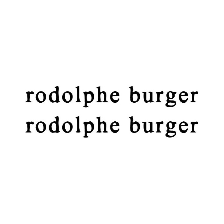 Rodolphe Burger Stickers – Kat Onoma Decals (2-Pack)