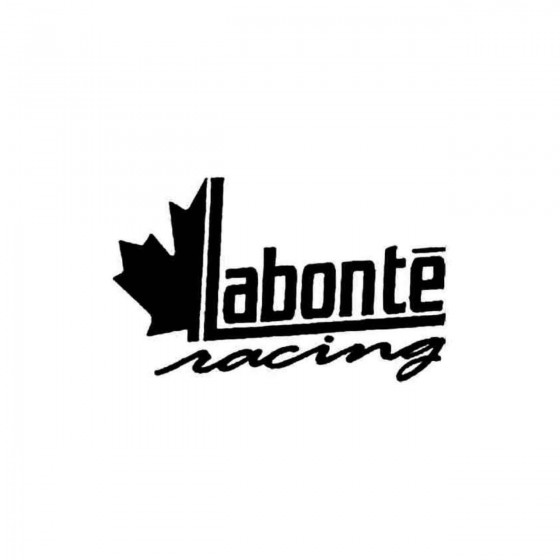 Labonte Racing Vinyl Decal