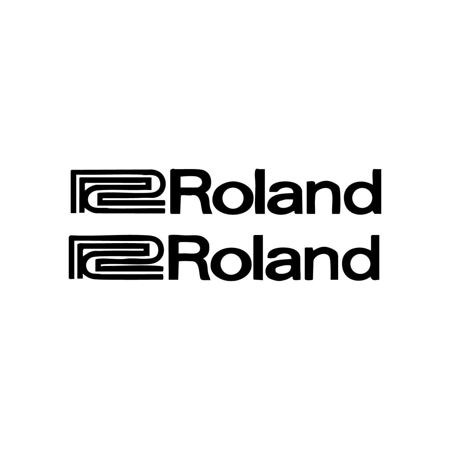 Roland Stickers – TR-808 TR-909 Studio Decals (2-Pack)