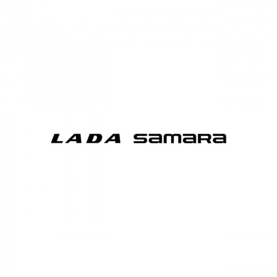 Lada Samara Vinyl Decal...