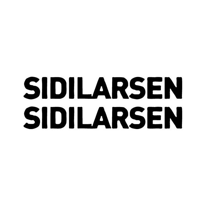 Sidilarsen Stickers – Industrial Rock Band Decals (2-Pack)