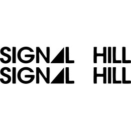 Signal Hill Stickers – Post-Rock Band Decals (2-Pack)