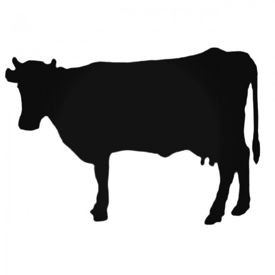 Large Cow Decal Sticker