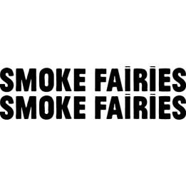 Smoke Fairies Stickers – Folk Rock Band Decals (2-Pack)