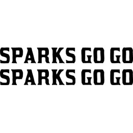 Sparks Go Go Stickers – Japanese Rock Decals (2-Pack)