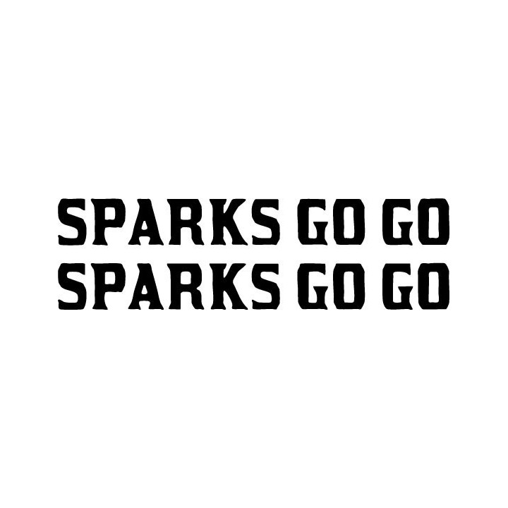 Sparks Go Go Stickers – Japanese Rock Decals (2-Pack)