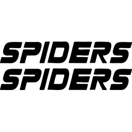 Spiders Band Stickers – Swedish Hard Rock Decals (2-Pack)