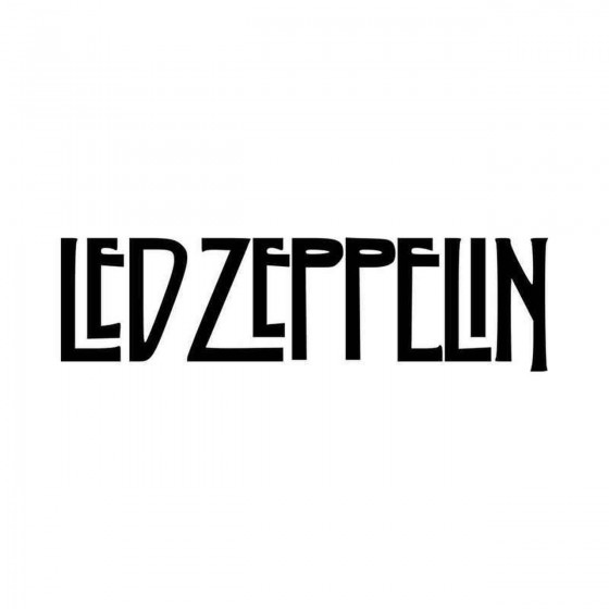 Led Zeppelin Logo Vinyl...
