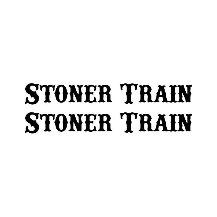 Stoner Train Stickers – Southern Rock Decals (2-Pack)