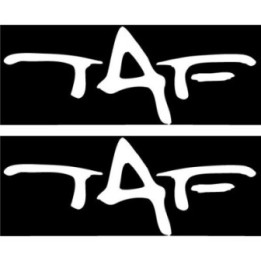 TAF Band Stickers – Hardcore Punk Decals (2-Pack)
