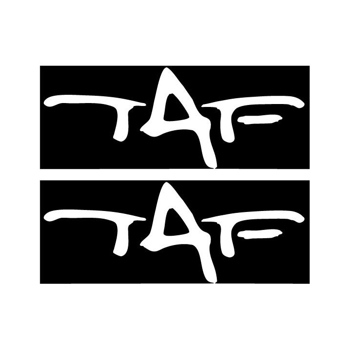 TAF Band Stickers – Hardcore Punk Decals (2-Pack)