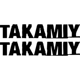 Takamiy Stickers – Japanese Rock Artist Decals (2-Pack)