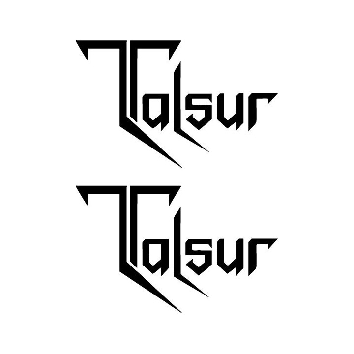 Talsur Stickers – Doom Metal Band Decals (2-Pack)
