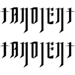 Tandjent Stickers – Progressive Metal Decals (2-Pack)