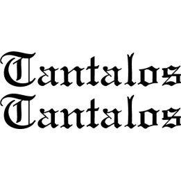 Tantalos Stickers – Black Metal Band Decals (2-Pack)