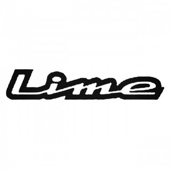 Lime Decal Sticker