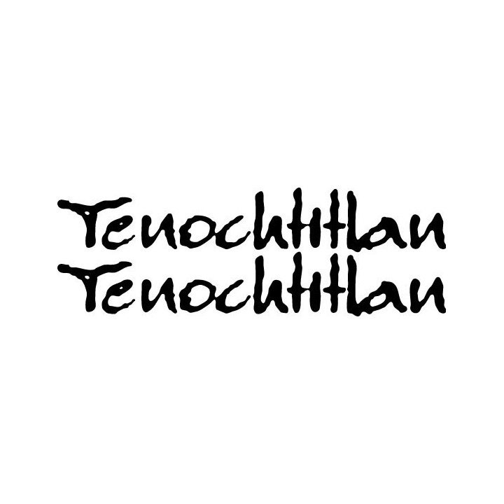Tenochtitlan Stickers – Ethnic Doom Metal Decals (2-Pack)