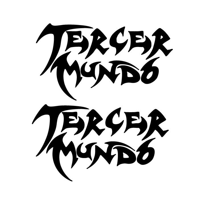 Tercer Mundo Stickers – Ecuadorian Rock Decals (2-Pack)