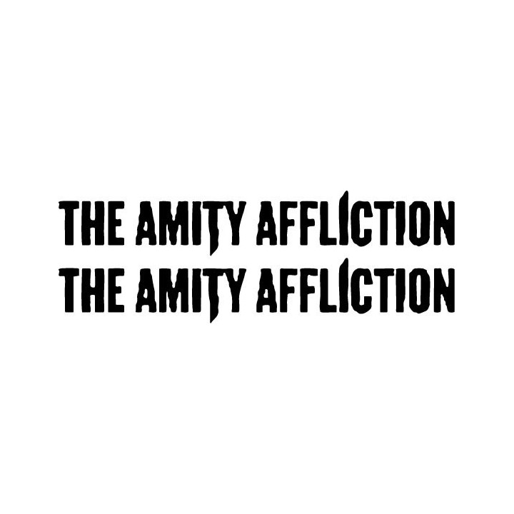 The Amity Affliction Stickers – Metalcore Decals (2-Pack)