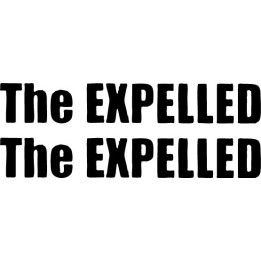 The Expelled Stickers – Punk Rock Band Decals (2-Pack)