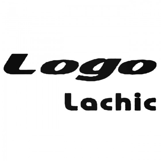 Logo Lachic Decal Sticker