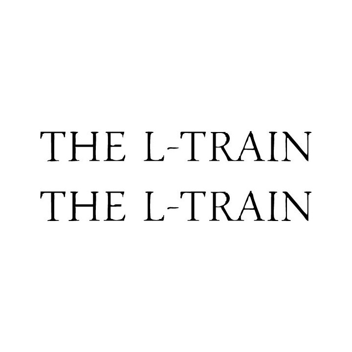 The L-Train Band Stickers – Indie Rock Decals (2-Pack)