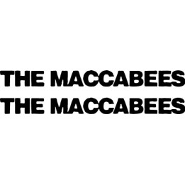 The Maccabees Stickers – Indie Rock Band Decals (2-Pack)