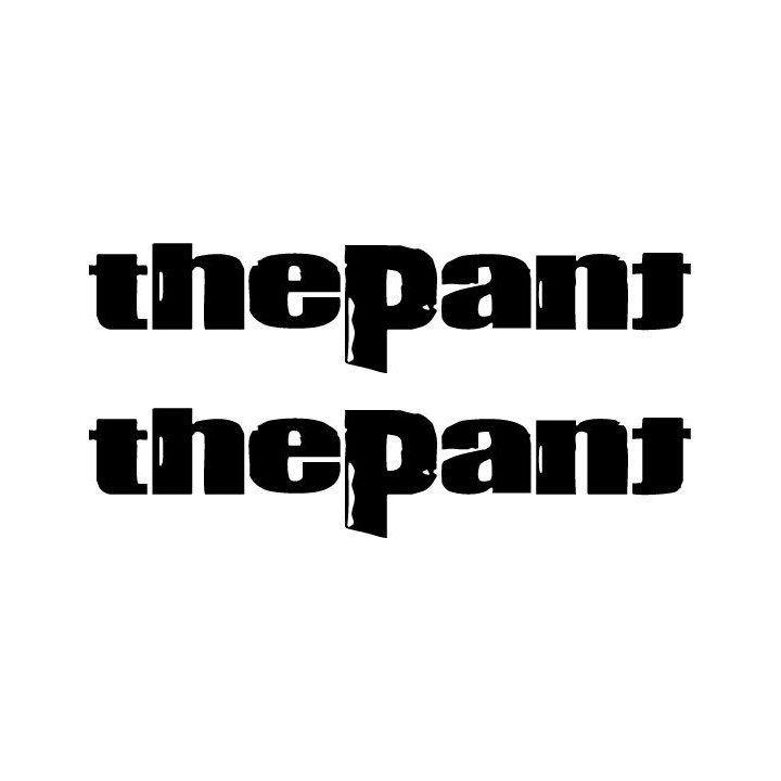 The Pant Band Stickers – Rock Music Decals (2-Pack)