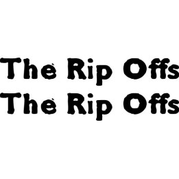 The Rip Offs Stickers – Garage Punk Decals (2-Pack)