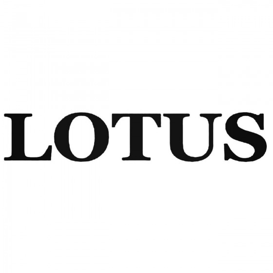 Lotus 2 Decal Sticker