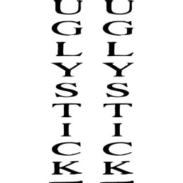 Uglystick Stickers – Hard Rock Band Decals (2-Pack)