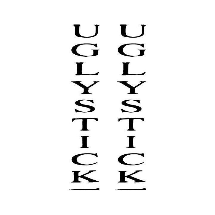 Uglystick Stickers – Hard Rock Band Decals (2-Pack)
