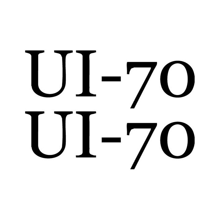 UI-70 Band Stickers – Electronic Music Decals (2-Pack)