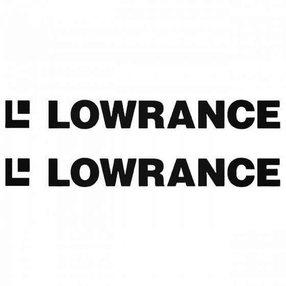 Lowrance Decal Sticker